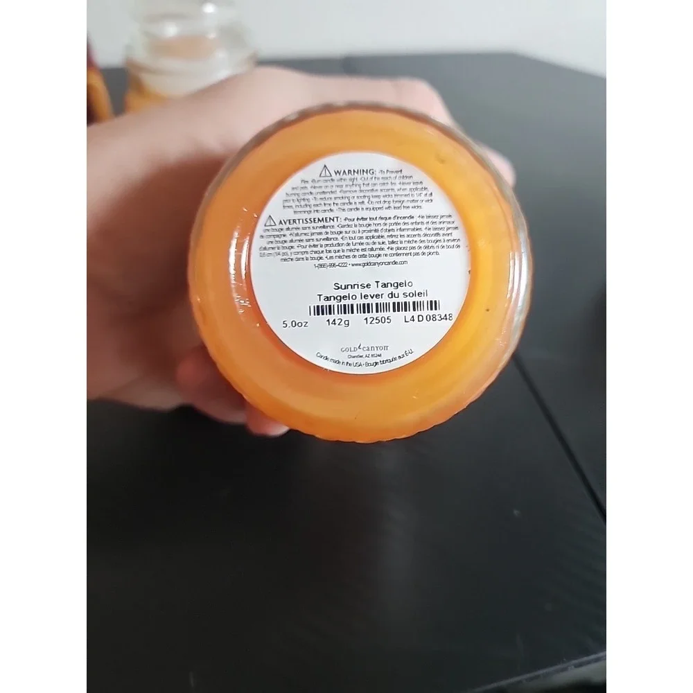 Gold Canyon Candles Citrus Variety Pack Lot Of 4, 5 Oz Jars OOP